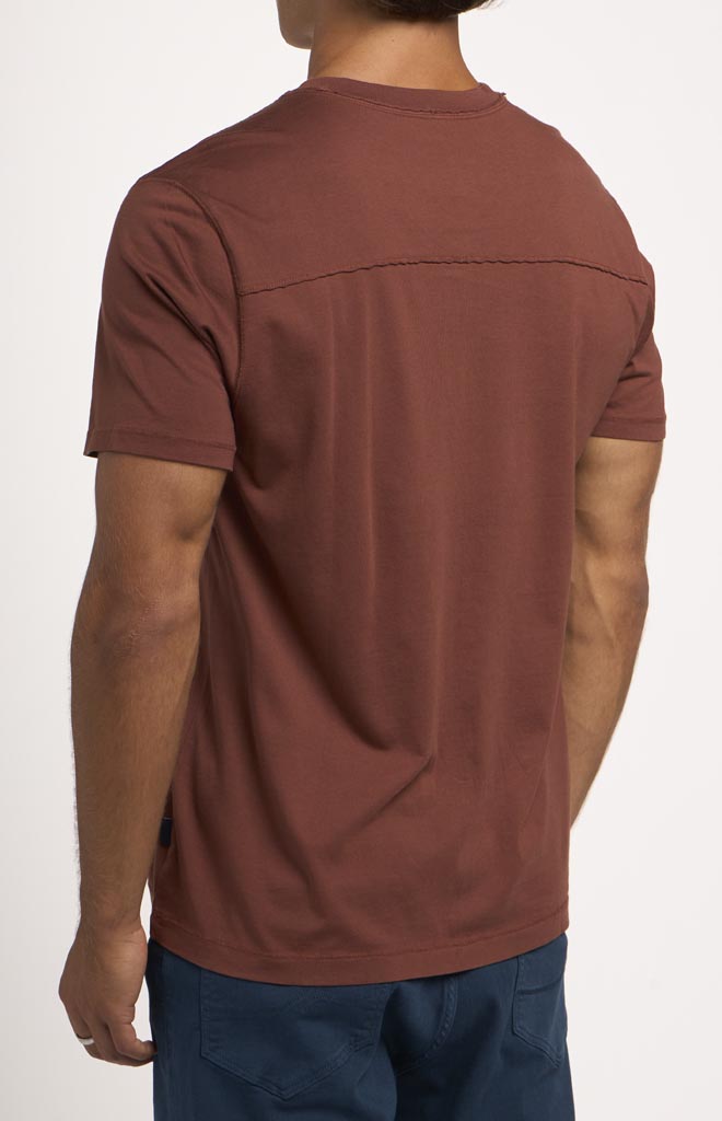 34 Heritage Short-Sleeve Deconstructed V-Neck T-Shirt