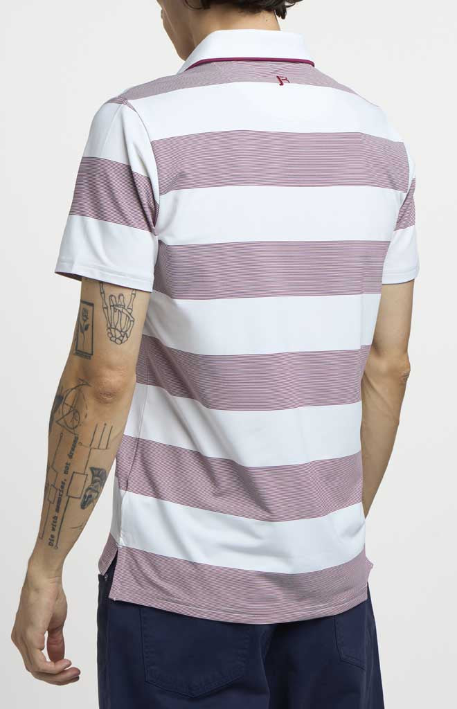 Red Rugby Stripe