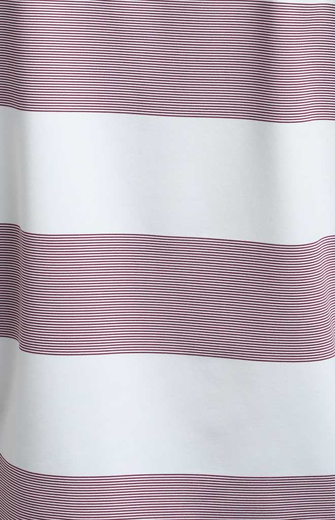 Red Rugby Stripe