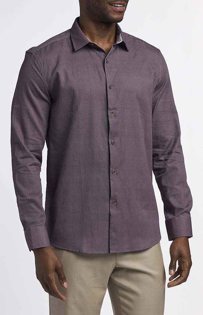 Luchiano Visconti Circular Jacquard Shirt