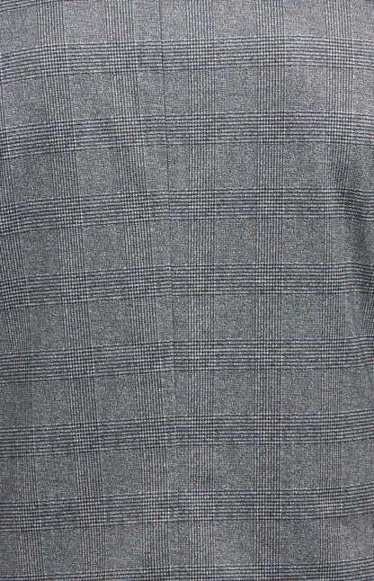 Michelsons of London Plaid Knit Blazer