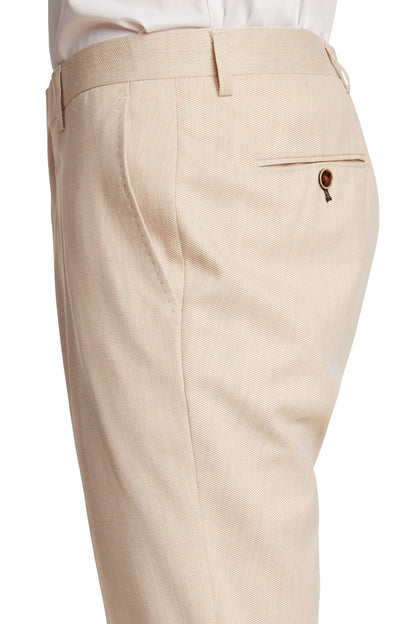 Paisley & Gray Downing Silky Beige Slim Pants