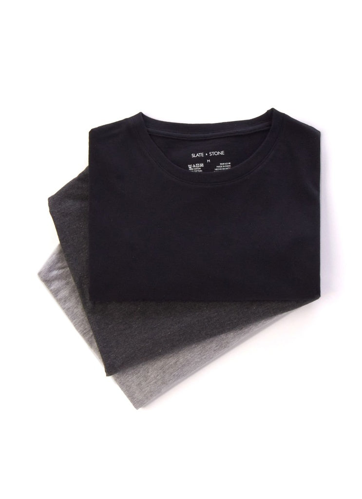 Solid Heather Grey/Charcoal Grey/Black