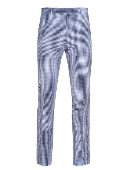 Navy White Gingham